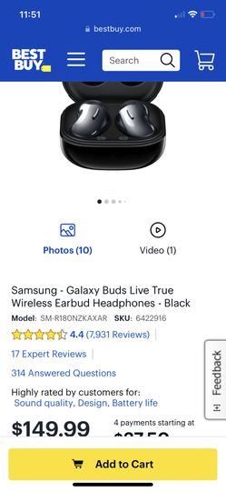 Samsung Galaxy Buds Live 