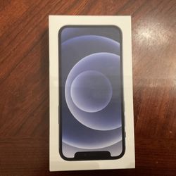 EMPTY BOX ONLY APPLE iPHONE 12 MINI NO PHONE WITH ACCESSORIES BLACK