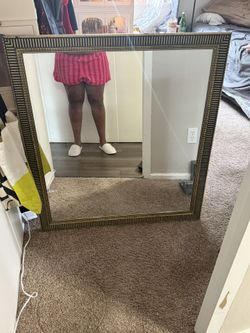 Large Statement, Piece Mantle Mirror