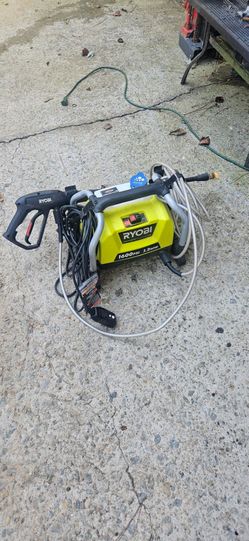 Ryobi 1600psi electric pressure washer