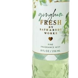 Full Size Bath and Body Works Gingham Fresh Fine Fragrance Mist - Brand New
