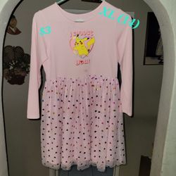 Pickachu Girls Dress 14