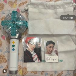 TXT Tomorrow X Together Official Light Stick with Photocards