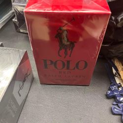 Red Polo Men Cologne . New In Box 