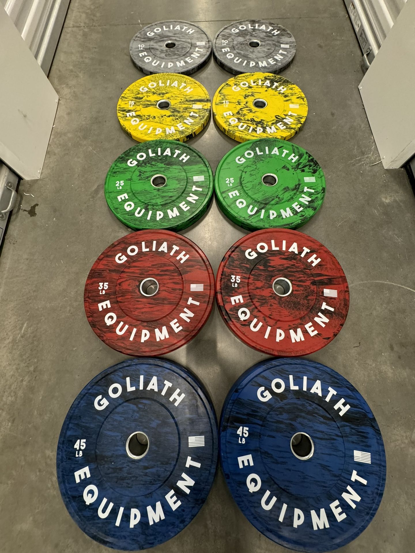 New Olympic Bumper Plates Weights Add Olympic Bar Olympic Barbell