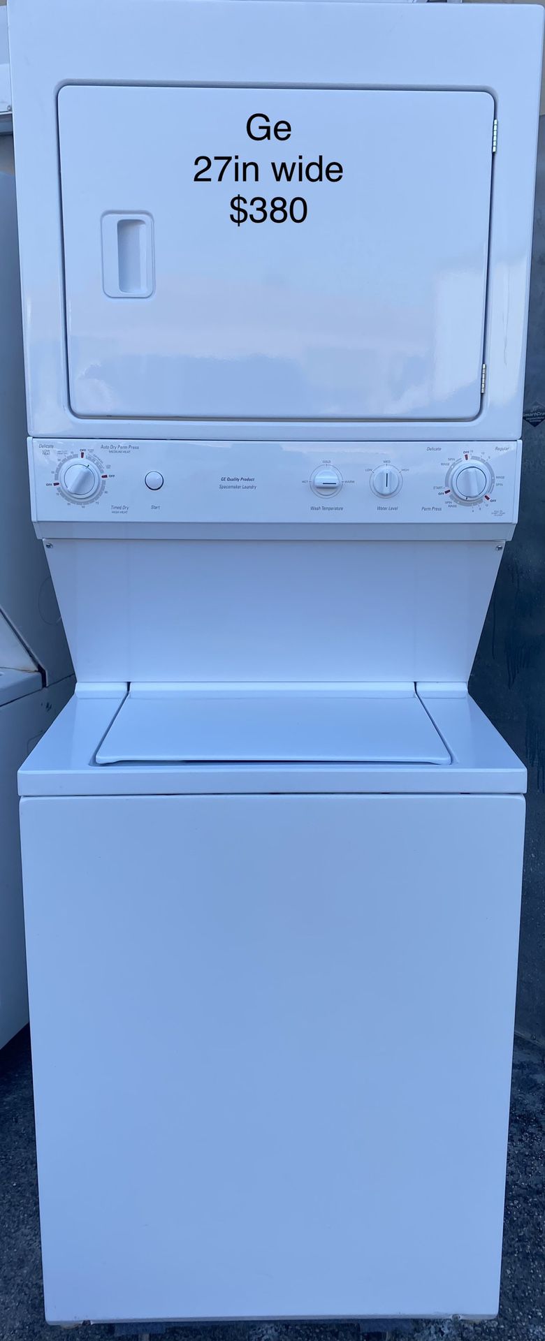 Ge Stackable Washer Dryer