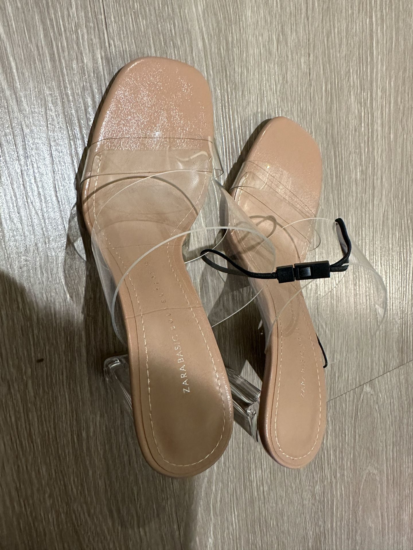 Zara Clear Heels