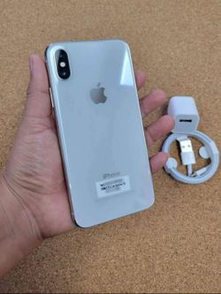 iPhone X, Factory Unlocked,  Excellent Condition.  Like New
