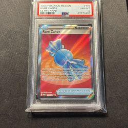2025 PSA 8 Rare Candy
