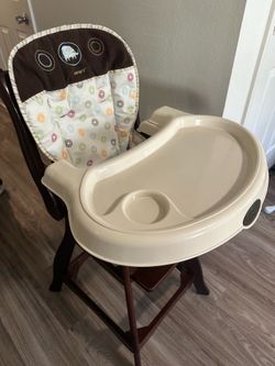 Carters wood high chair
