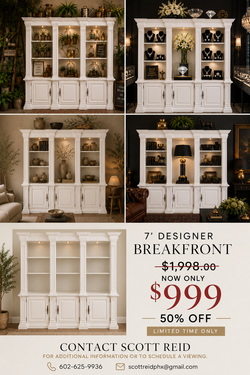 One Breakfront - Four Personalities
