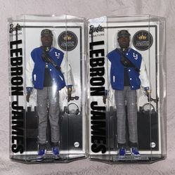 🏀 LeBron James x Barbie Collector Dolls – Rare! 🏀