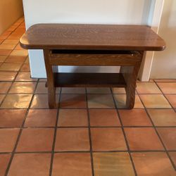 antique desk or table.   