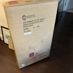 New Ahern/Wrenshall black coffee table