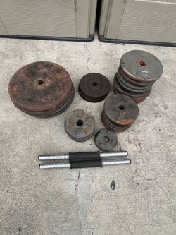 One Inch Hole Weighs Total Of 270 Lbs