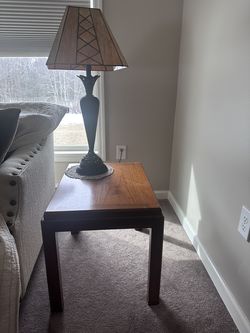Lane Brand. Hardwood side table set