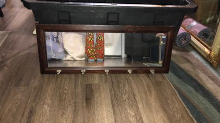 Mirror/hat Coat Holder