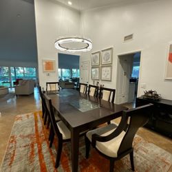 Dining Set With 8 Chairs 