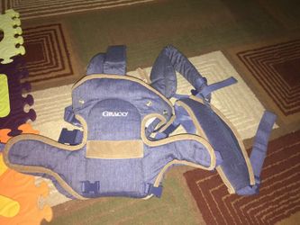 Graco denim baby carrier