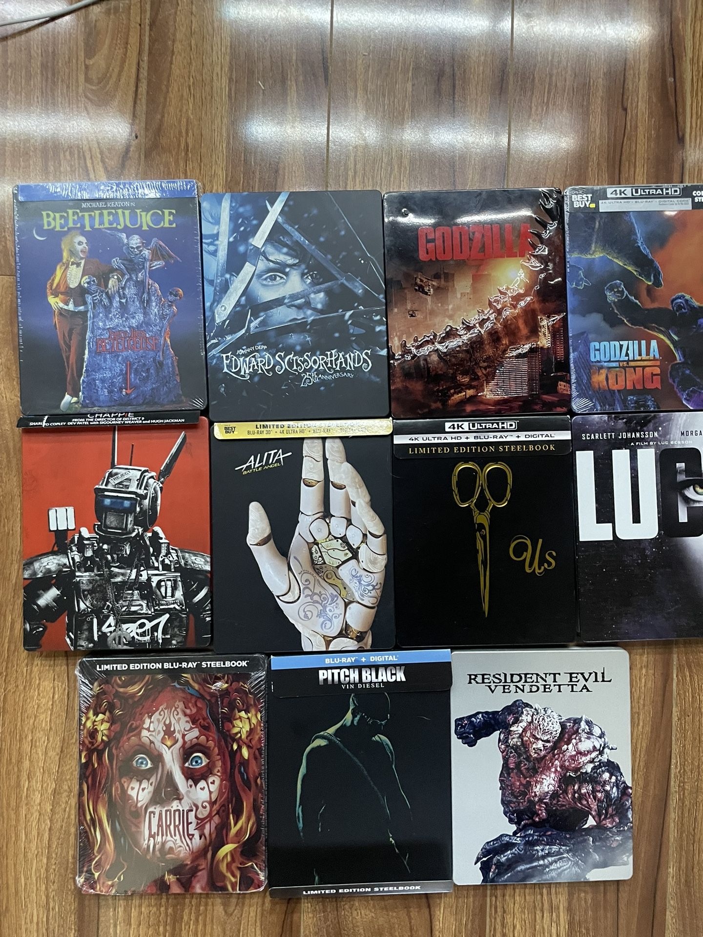 Steelbook 4k Blu Ray Movies