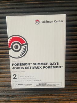 Pokemon Center Summer Days Inflatable Lapras Can Holder