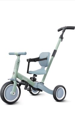 newyoo TR007 5-in-1 Tricycle for Toddlers 1-3, Toddler Bike, Birthday Gift Toddler Trike with Push Handle Lets Parents Steer and Converts to Balance B
