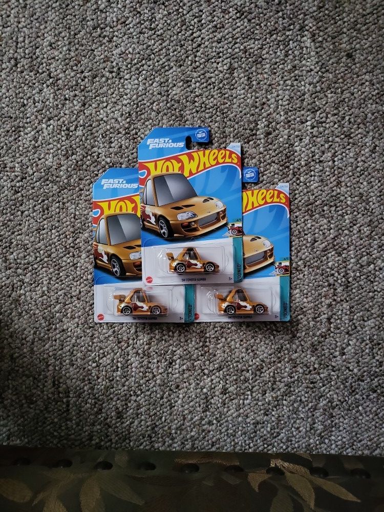 (Last One) Hot Wheels '94 TOYOTA SUPRA Fast And Furious Tooned Edition!
