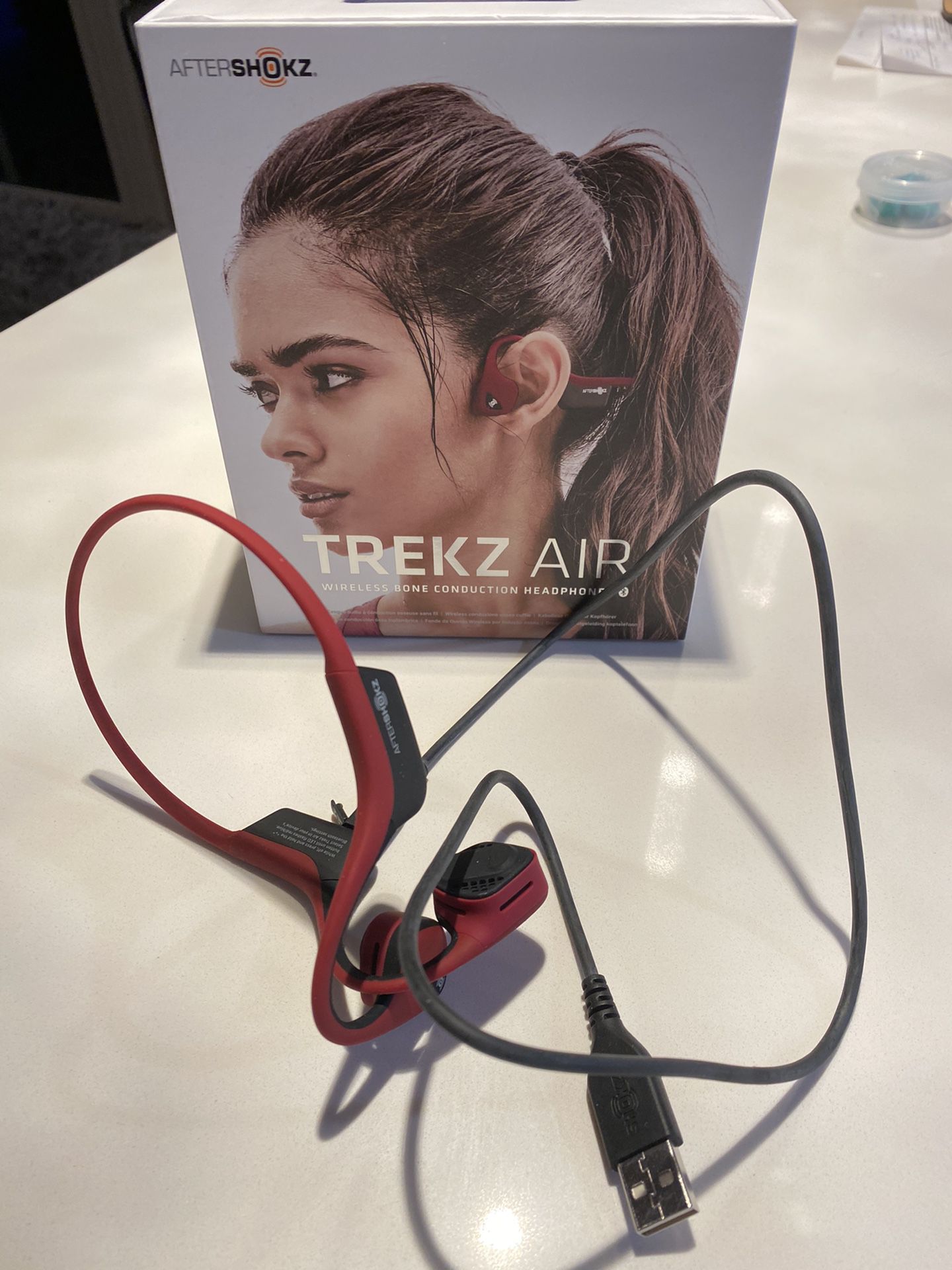 New Trekz Air wireless bone conduction headphones