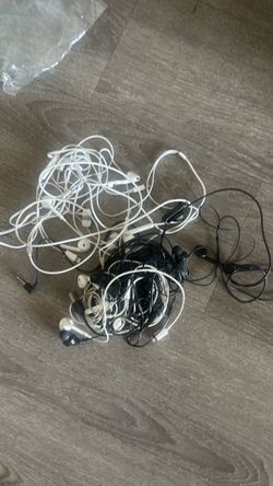 Headphones ($2-5 each)