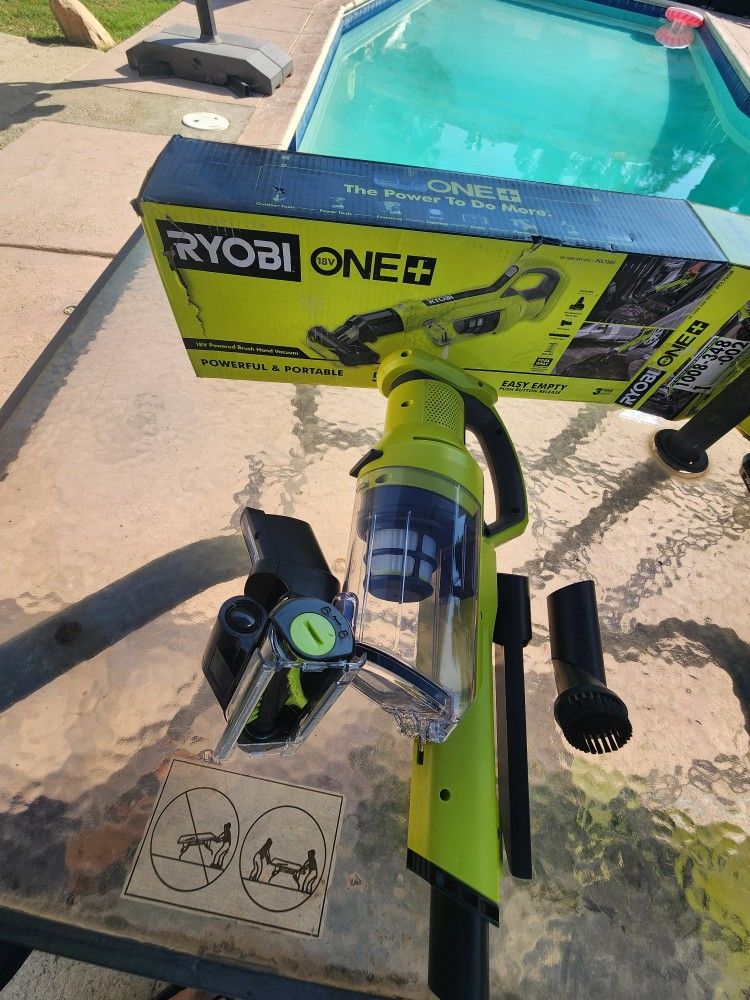 Ryobi Super Stromg Pet Vaccum New Only Tool $60 Or With Baterie And Charger $100