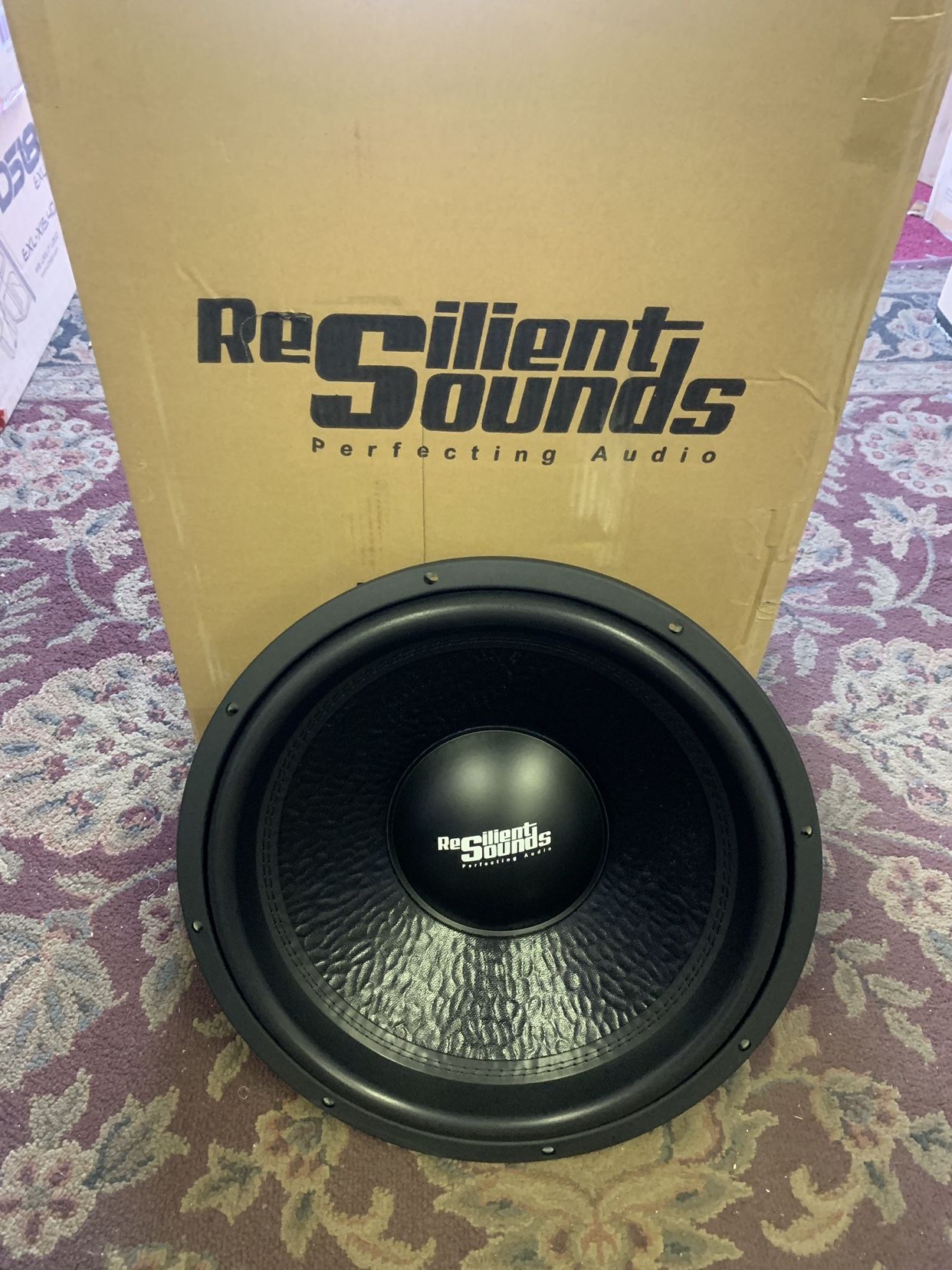 Resilient Sounds Car Audio . 15 Inch Car Stereo Subwoofer 1500 Watts Max 500 Rms New Years Super Sale . $125 Each While They Last New