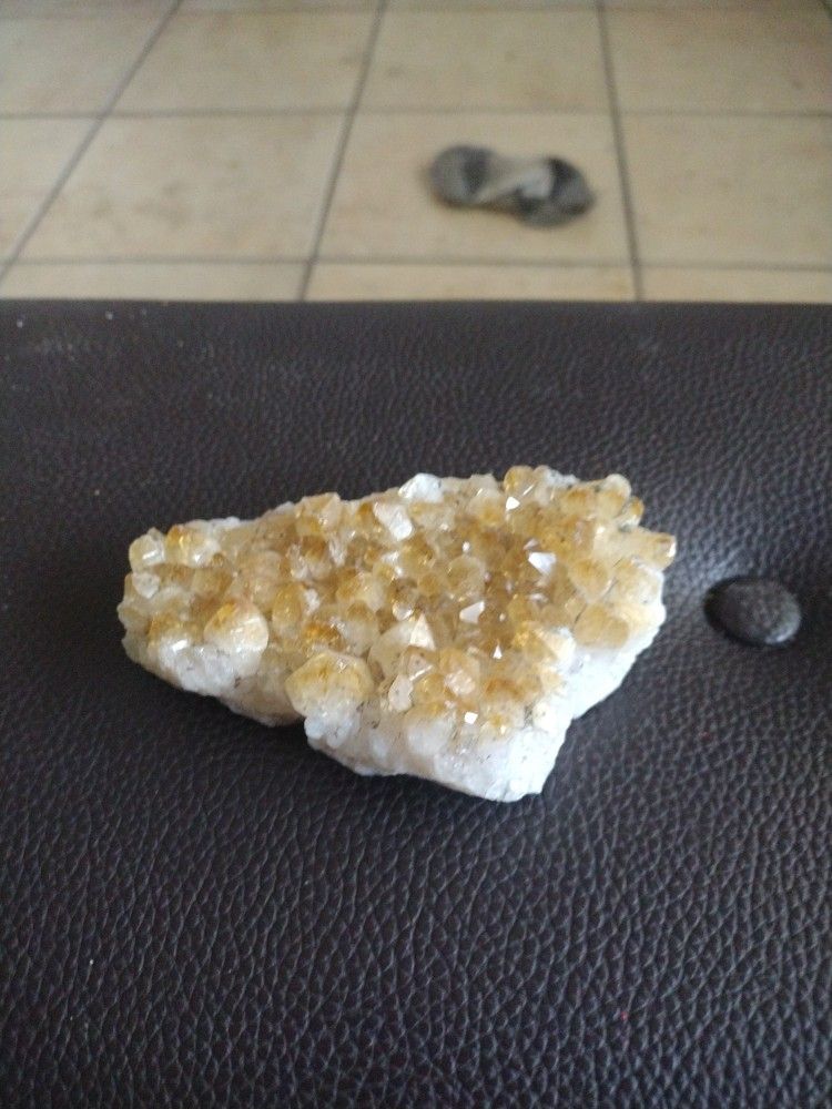 Citrine Quartz Cluster