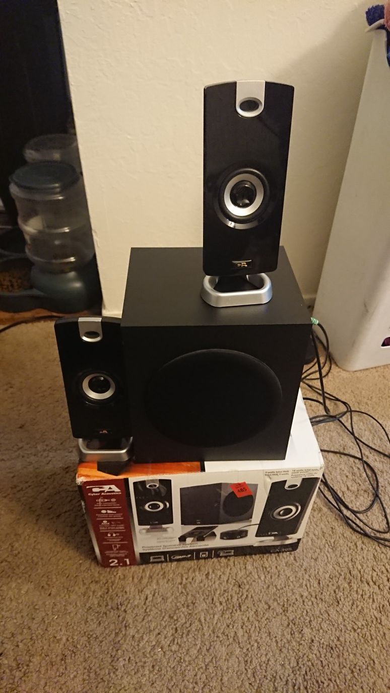 Studio speakers