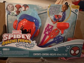 Sold out Spidey bubble blower 3 avail