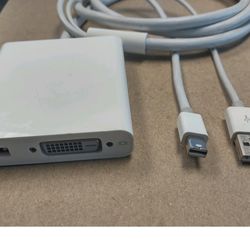Genuine Apple Mini Displayport DP to DVI-D Dual-link Adapter Cable