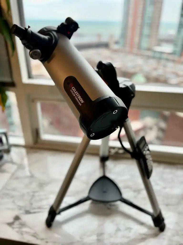 Celestron - 114LCM Computerized Newtonian Telescope