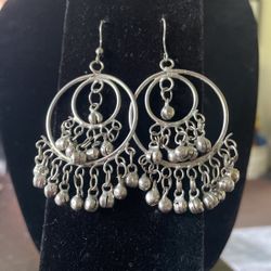 Sterling Silver Dangling Earring