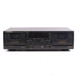 Pioneer CT-W504R Dual Cassette Deck Auto-Reverse Dolby B/C High-Speed Dubbing (1995)