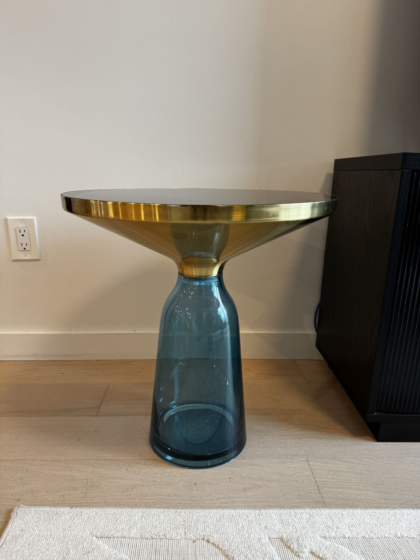 Glass End Table And Coffee Table