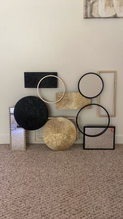Black and Gold Wall Art
