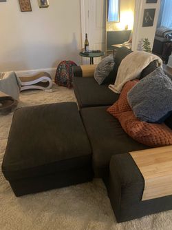 KIVIK Sofa and Ottoman - As Is