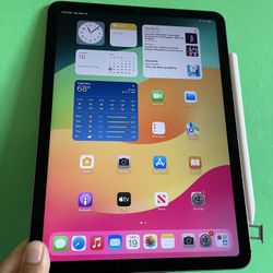 Apple IPad Air 5th Generation (10.9” Liquid Retina / M1 chip/ Latest 2022 ) 64GB Wifi + Cellular (5G ) with Pen, Keyboard & Accessories