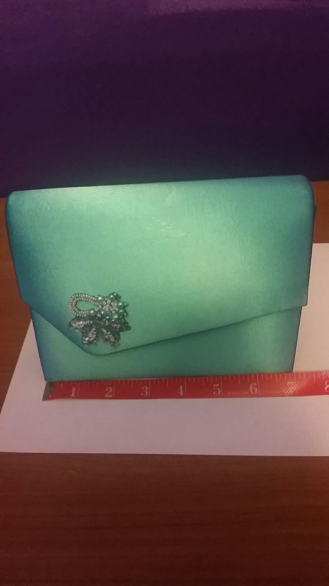 Satin purse