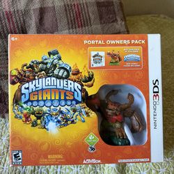 Skylanders: Giants (Nintendo 3DS, 2012) unopened