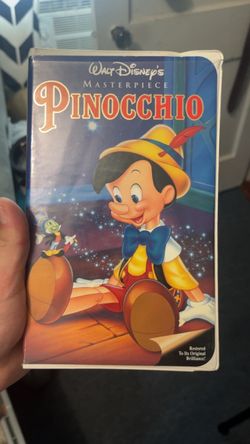 Pinocchio vhs