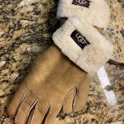 UGG Ladies Suede & Sheepskin Gloves