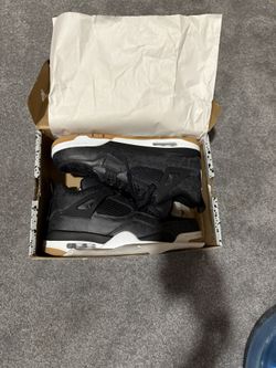 Air Jordan 4 Retro SE Black Laser Sneakers