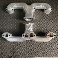 350 Sb Headers Ram Horns 