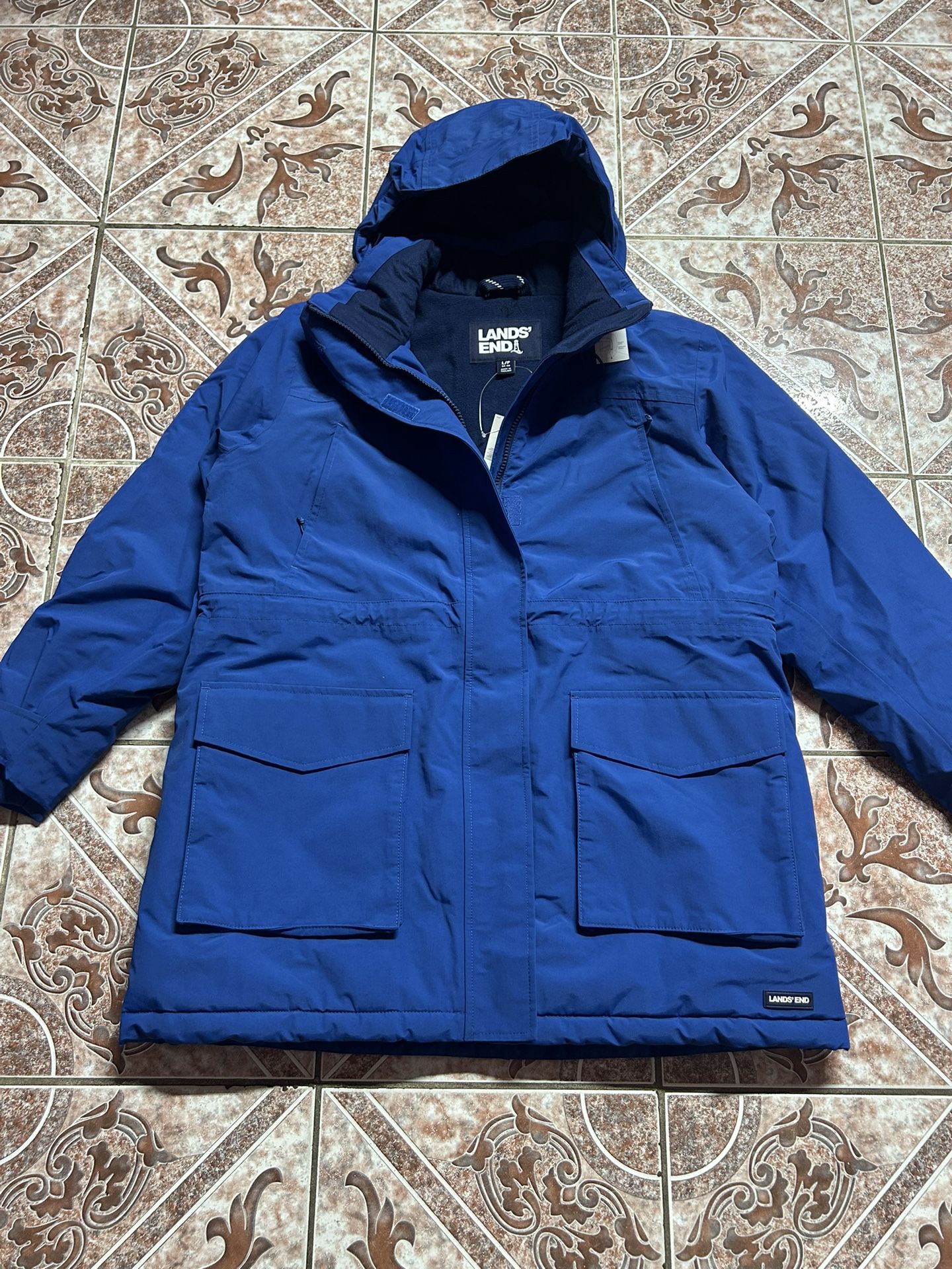 Lands Ends Parka Jacket