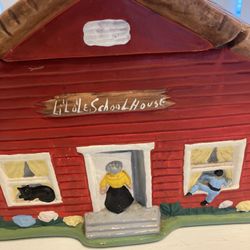 Little School House Cookie Jar 